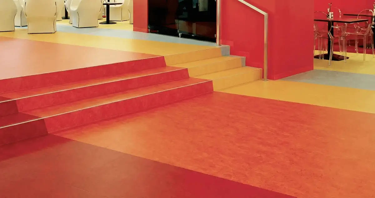 Snack bar with beautiful professionally installed linoleum flooring in Toledo, OH